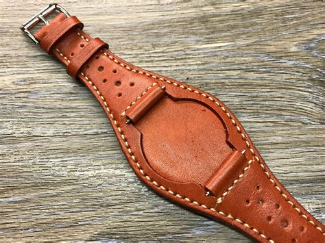 best handmade leather watch straps.